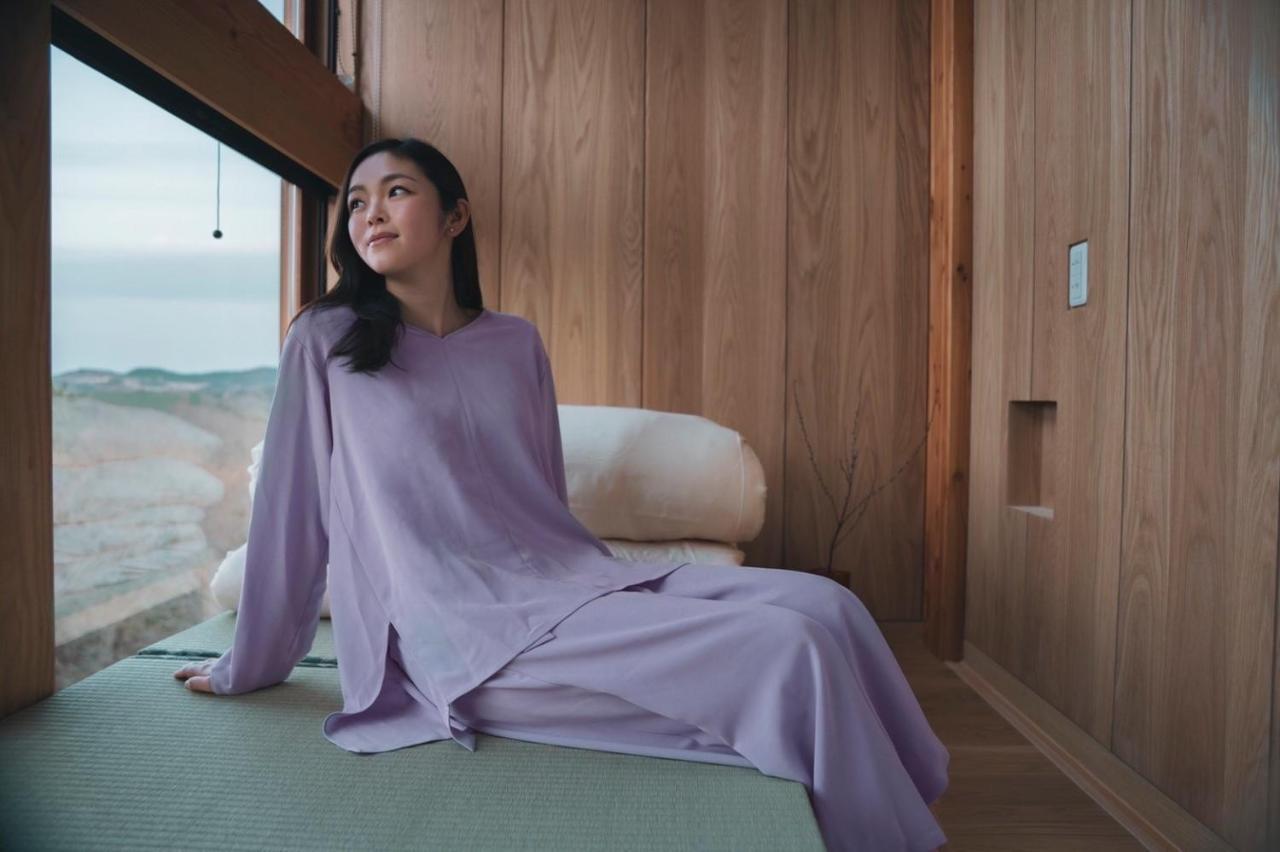 禅坊 靖寧 Zenbo Seinei Hotell Awaji Eksteriør bilde
